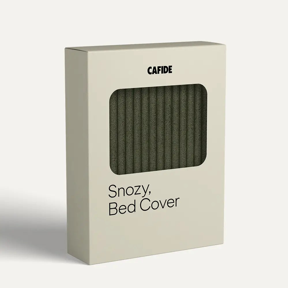 Housse panier Snozy - Velours côtelé Kaki