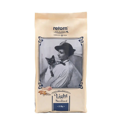 Croquettes Chat stérilisé - 2kg - Poulet frais